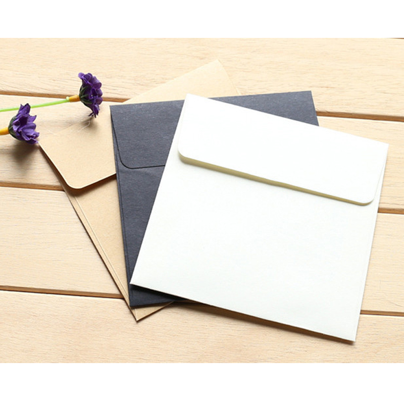 Letter Envelope Kraft - Kualitas Tinggi 10 Buah/Lot Mini 10Cm