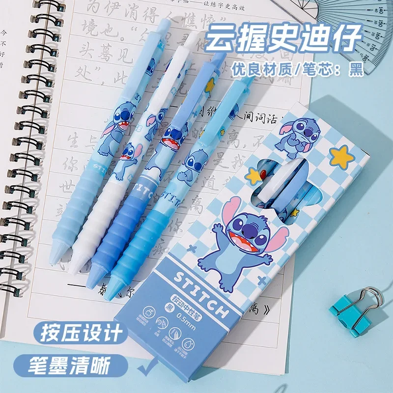 Stationery Supplier - Aniime 4Pcs Stitchss Pena Gel Berkualitas