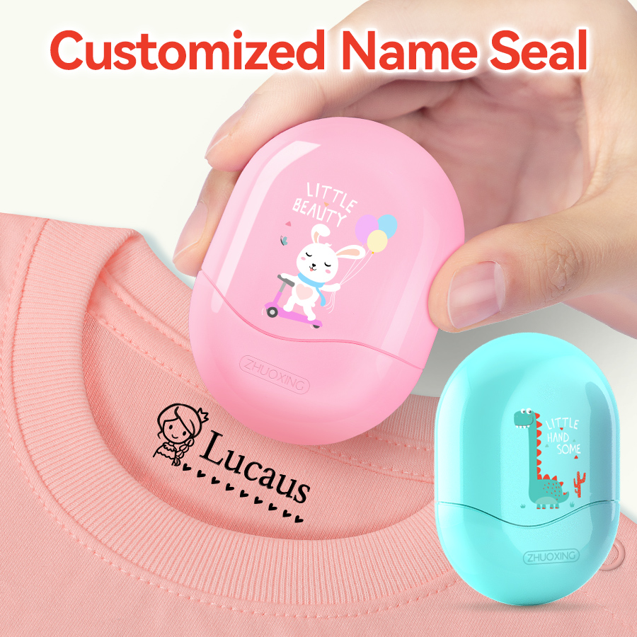 Self Inking Stamp - Stempel Nama Siswa yang Dipersonalisasi -