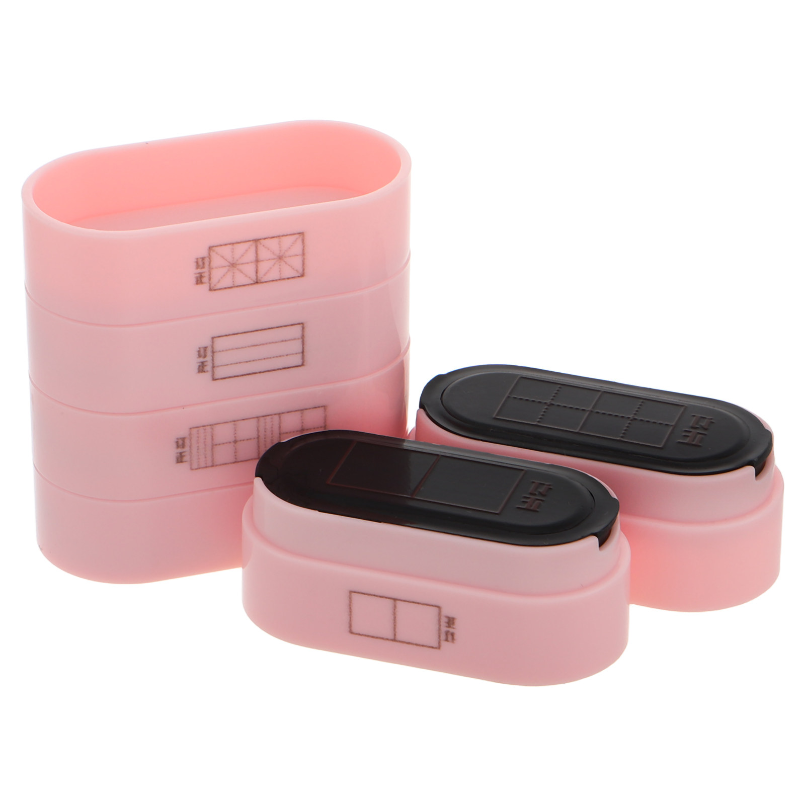 Self Inking Stamp - Stempel Guru Multifungsi dengan Kisi-Kisi Pinyin,