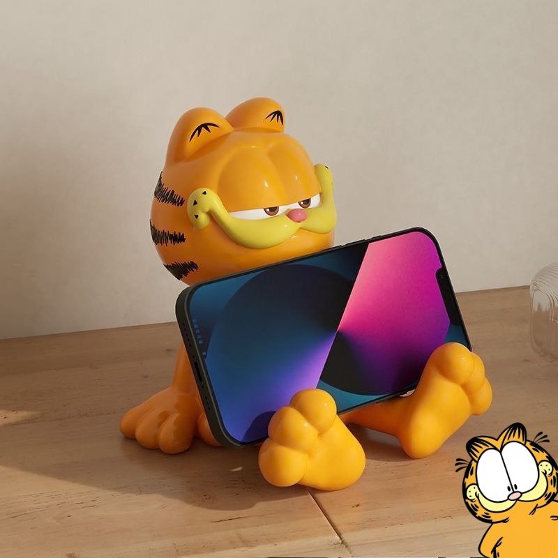 Stationery Office - Boneka Garfield anime kartun lucu, figurin