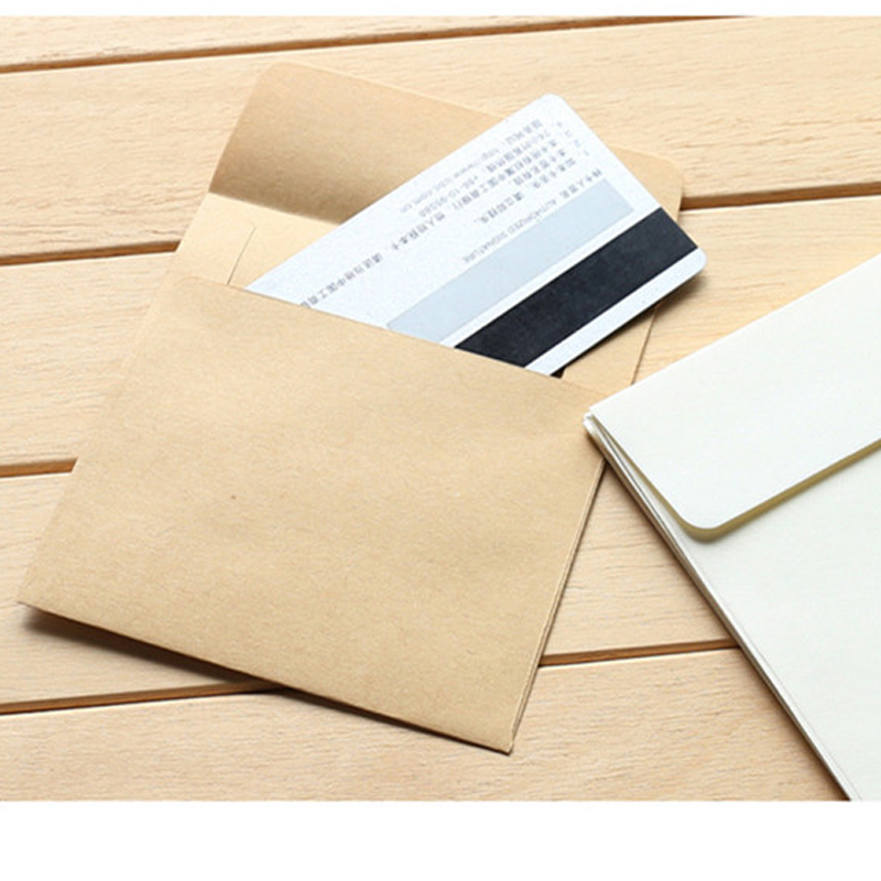 Kualitas Tinggi 10 Buah/Lot Mi - Letter Envelope Kraft ulasan dan harga