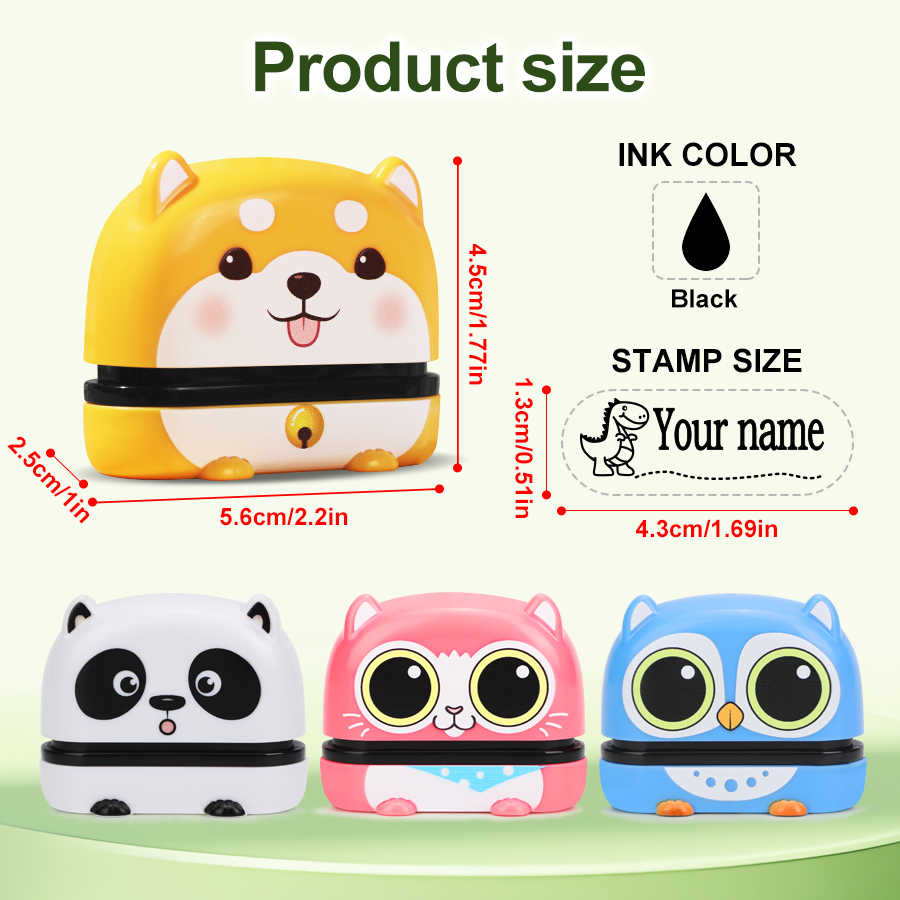 Stempel Nama Lucu Kustom - Dap - Self Inking Stamp ulasan dan harga