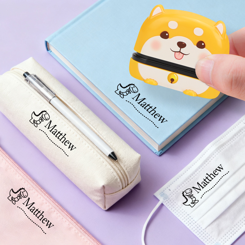 Stempel Nama Lucu Kustom - Dap - Self Inking Stamp ulasan dan harga