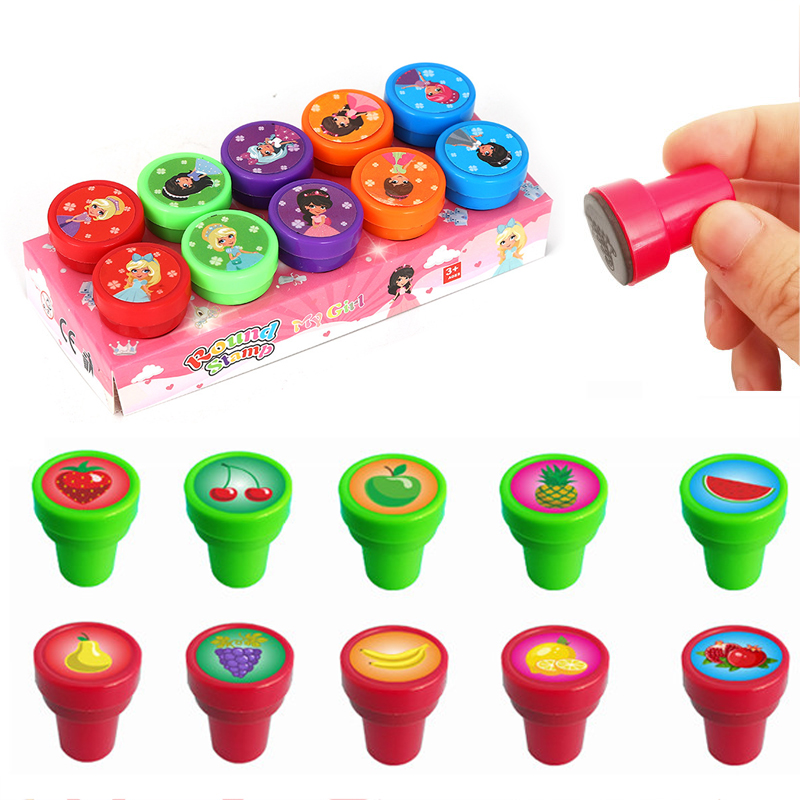 10 Buah/Kotak Stempel Beraneka - Self Inking Stamp ulasan dan harga