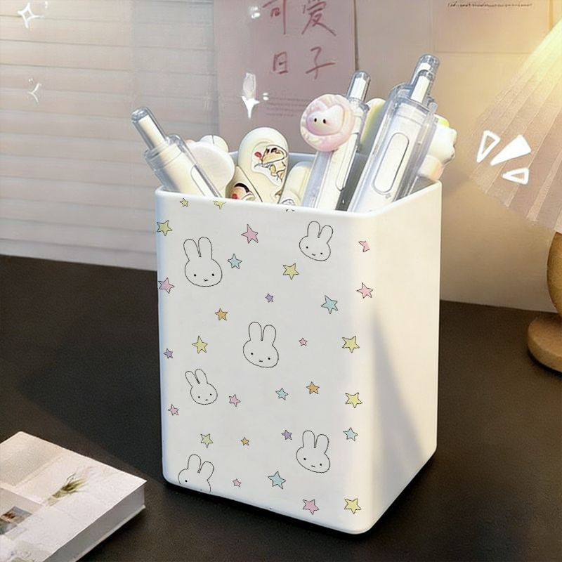 Tempat pena desktop kelinci Mi - Stationery Supplier ulasan dan harga