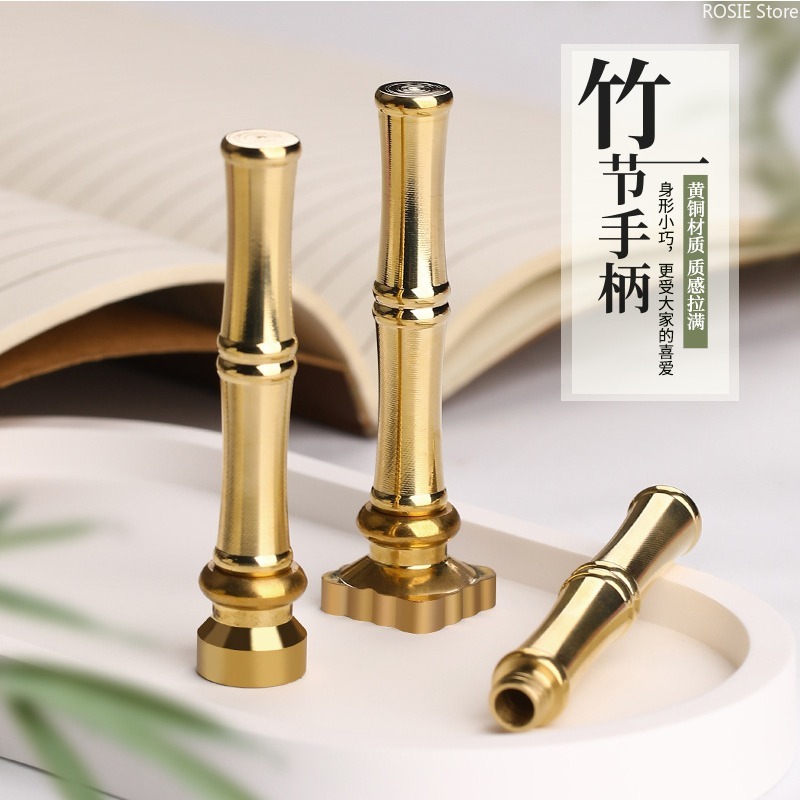 Pegangan Stempel Kuningan Bent - Wax Seal Stamp Kit ulasan dan harga