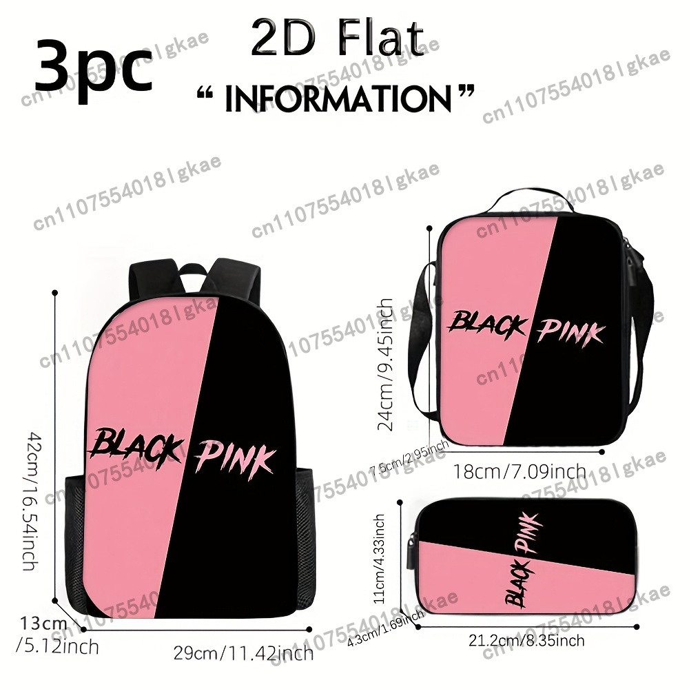 Set Ransel KPOP Esensial Musim - Pencil Case Large ulasan dan harga