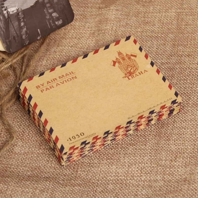 10pcs 9.7*7.5cm Amplop Kartu P - Letter Envelope Kraft ulasan dan harga