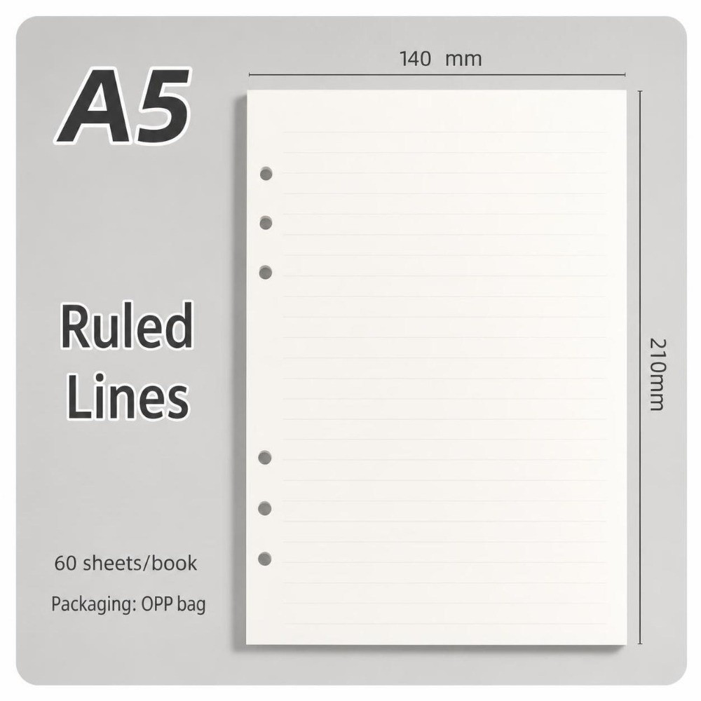 Buku Catatan dengan Sampul Mot - Notebook Dotted A5 ulasan dan harga