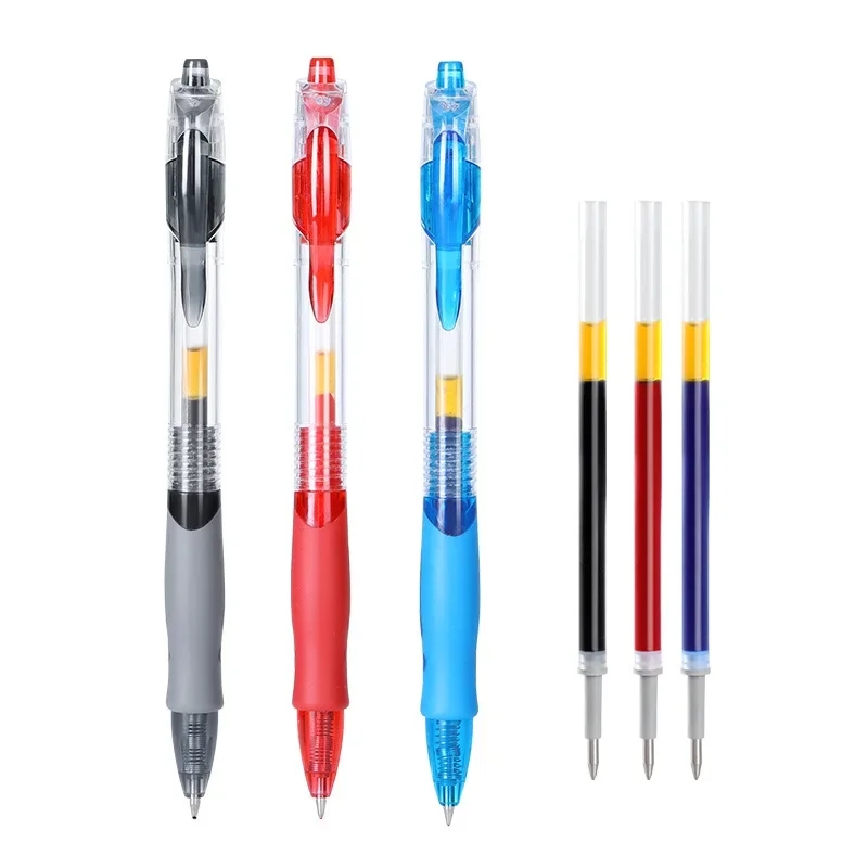 13/30pcs Set Pulpen Gel Retrac - Stationery Supplier ulasan dan harga
