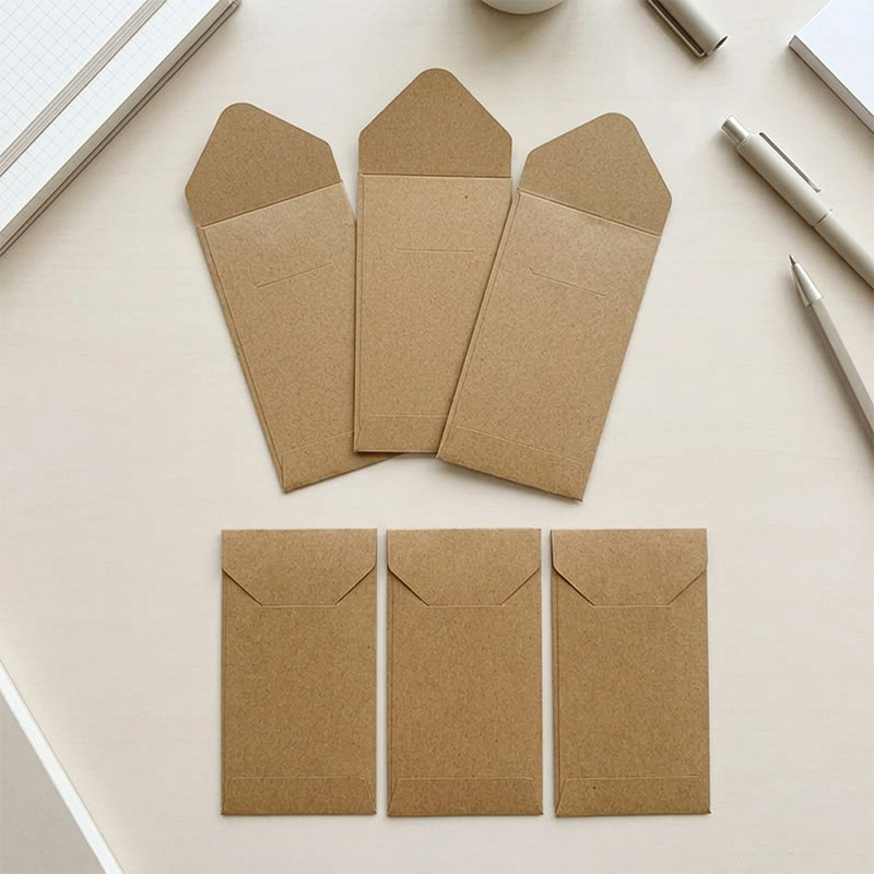 50 pcs/lot Amplop Benih, Folde - Letter Envelope Kraft ulasan dan harga