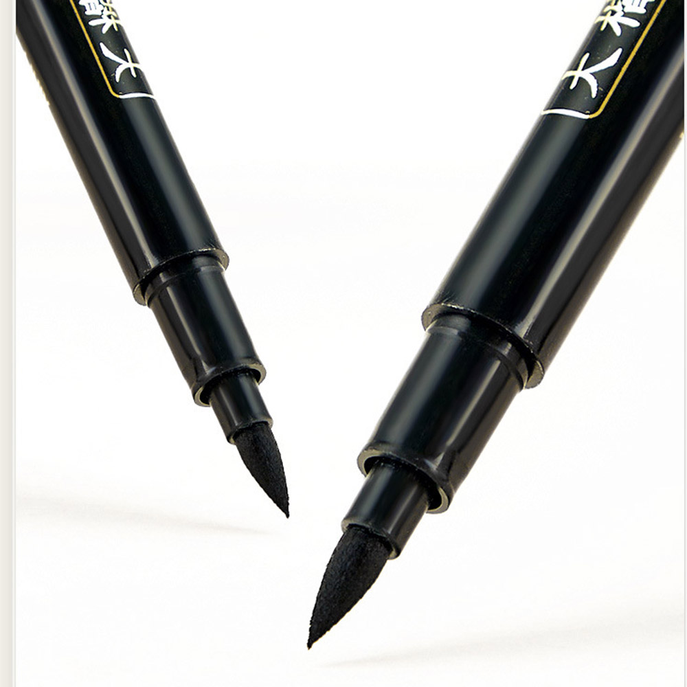 4 Buah Pena Kuas Pena Kaligraf - Stationery Supplier ulasan dan harga
