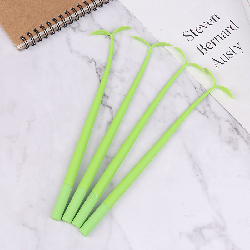 4 Buah Pena Gel Daun Keberuntu - Fountain Pen Ink ulasan dan harga