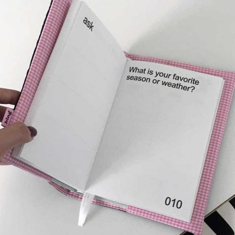 Sampul Buku A5 Bermotif Polkad - Notebook Dotted A5 ulasan dan harga