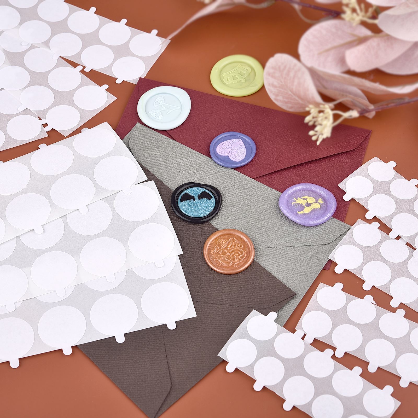 50 buah cap segel lilin dua si - Wax Seal Stamp Kit ulasan dan harga