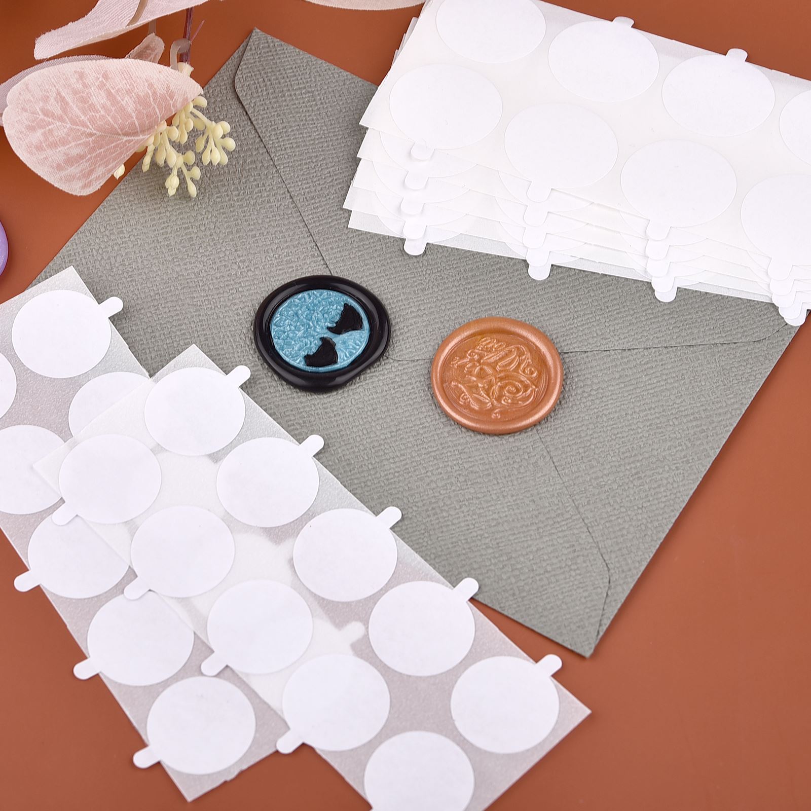 50 buah cap segel lilin dua si - Wax Seal Stamp Kit ulasan dan harga