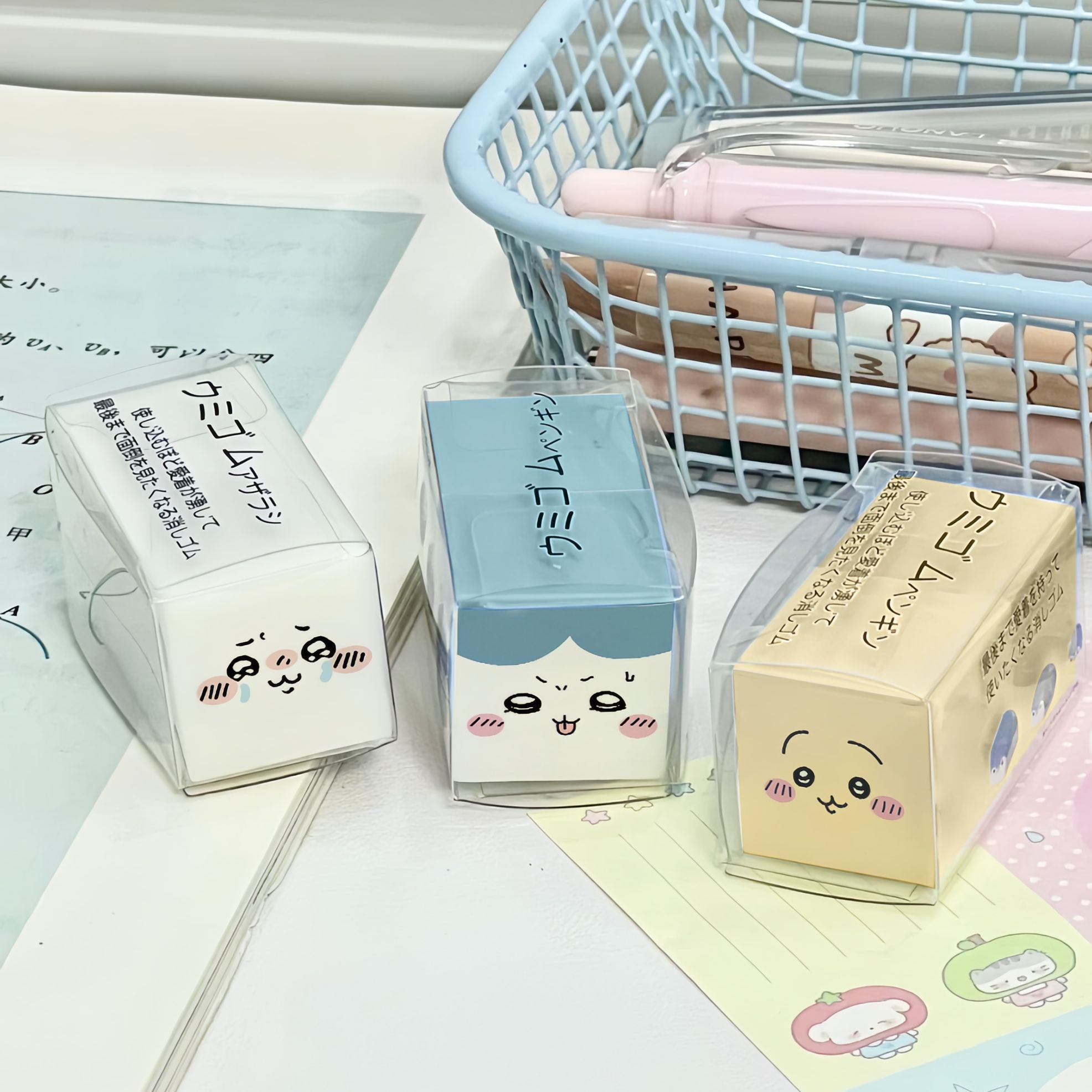 Penghapus Chiikawa Lucu Kartun - Stationery Supplier ulasan dan harga