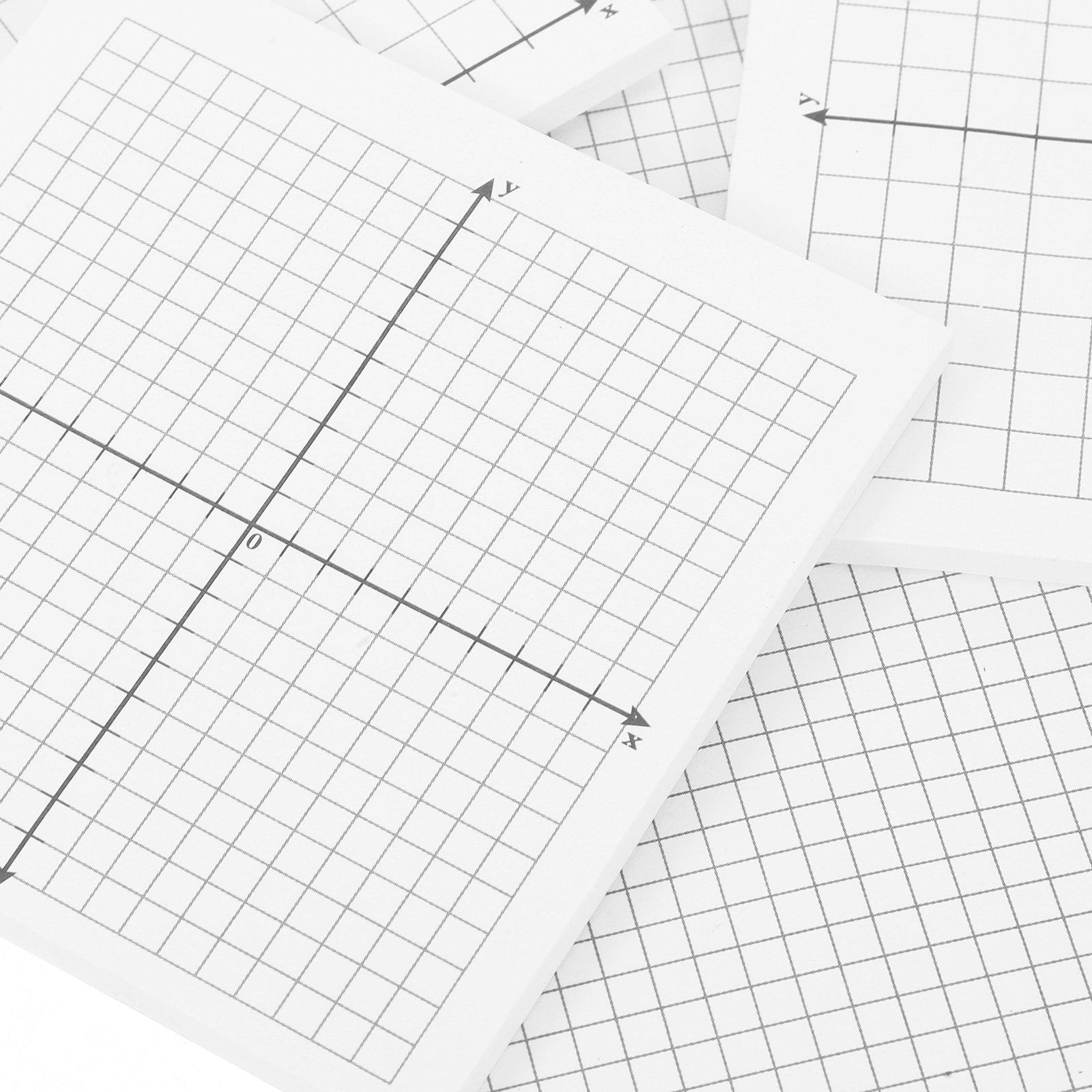 6 buah Buku Catatan Tempel Ber - Graph Paper Pad ulasan dan harga