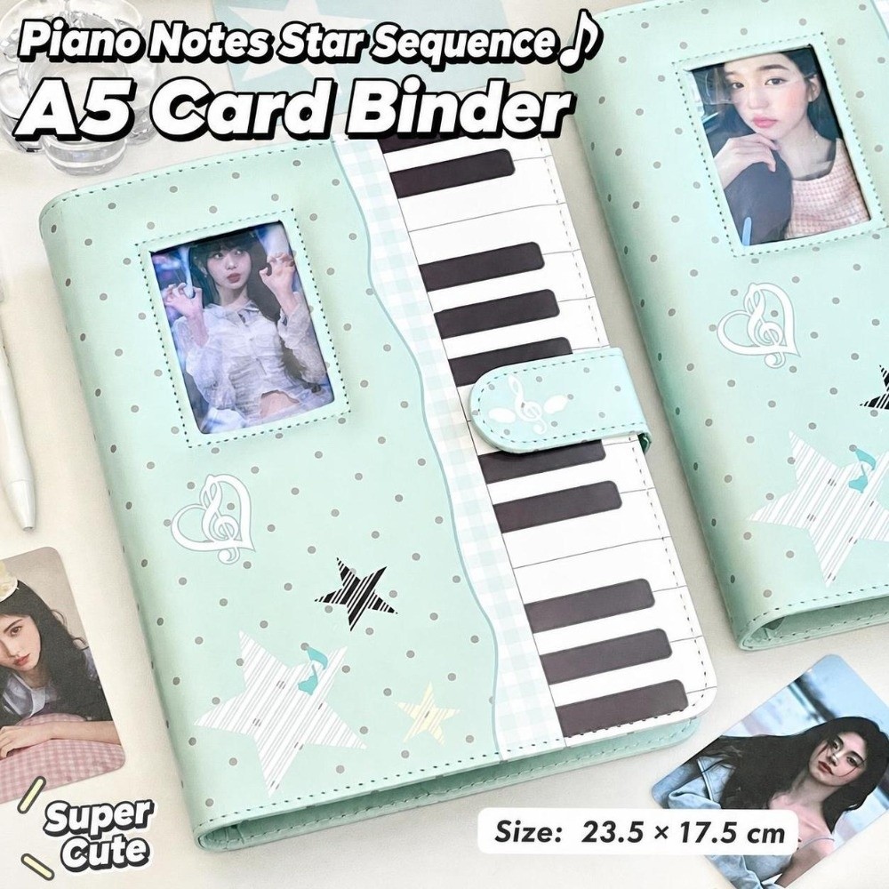 Buku Catatan Binder Piano Polk - Notebook Dotted A5 ulasan dan harga