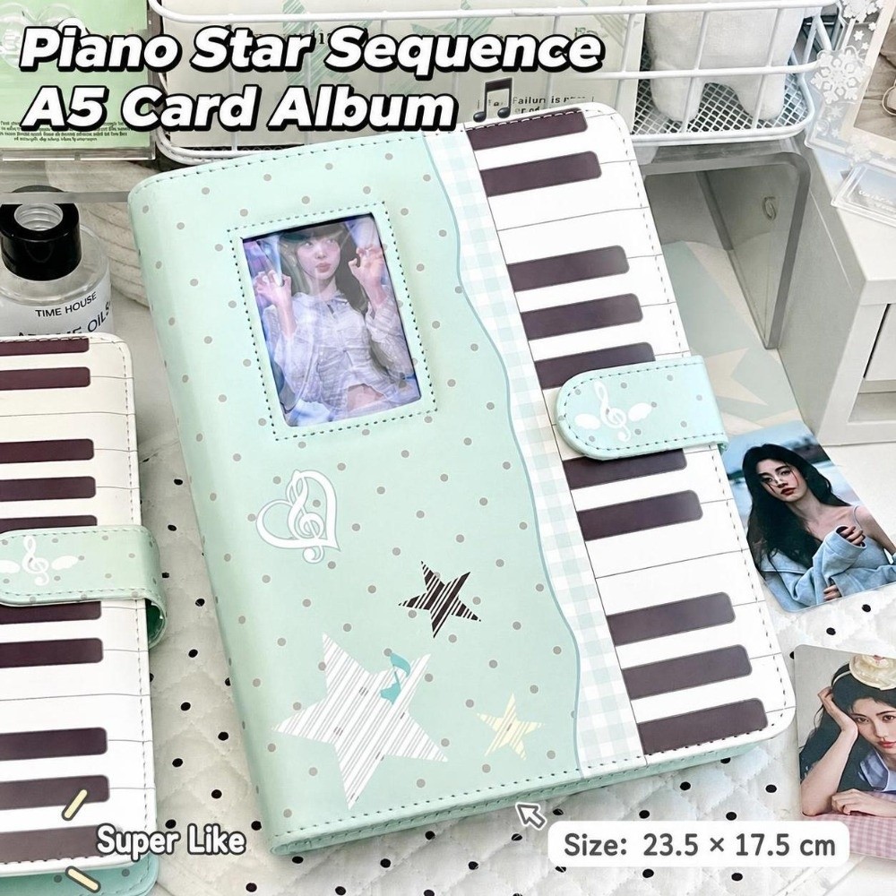 Buku Catatan Binder Piano Polk - Notebook Dotted A5 ulasan dan harga