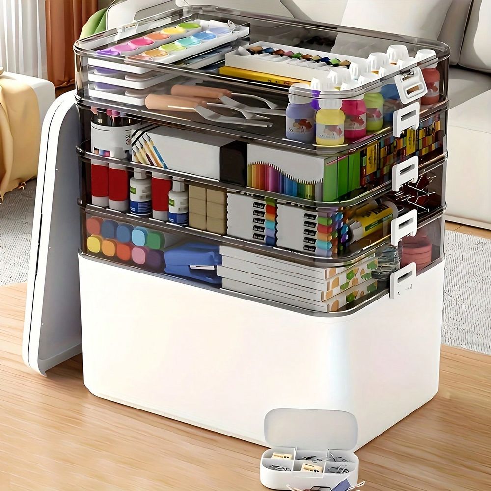 Organizer Obat Multi-Layer Tra - Stationery Office ulasan dan harga
